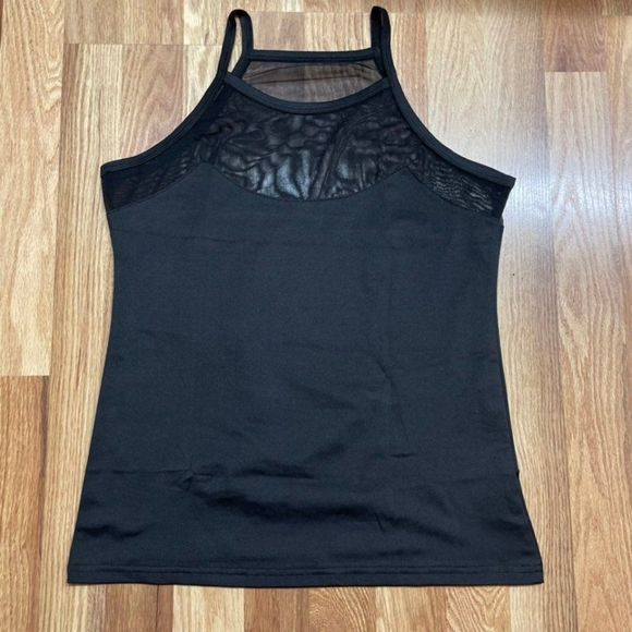No brand / Not sure Tops - New Mesh Style Black Tank Top Small